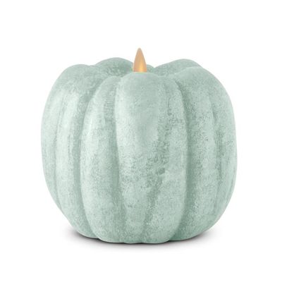 Luminara 4.5 Inch Wax Pumpkin Candle