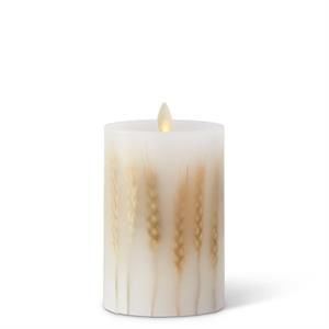 Luminara Wheat Candle