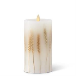 Luminara Wheat Candle