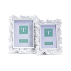 White Daisy Picture Frames