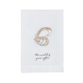Oyster Embroidery Towels