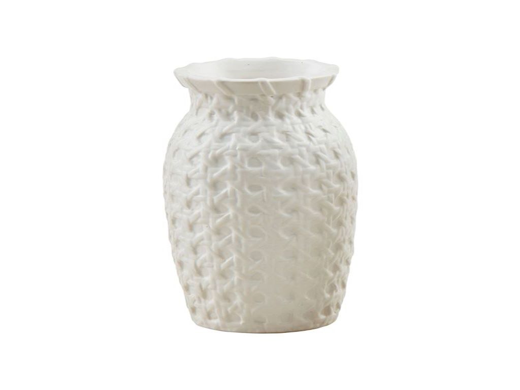 Woven Stoneware Bud Vases