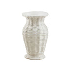 Woven Stoneware Bud Vases