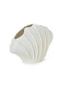 White Shell Vases