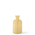 Yellow Glass Bottle Vase